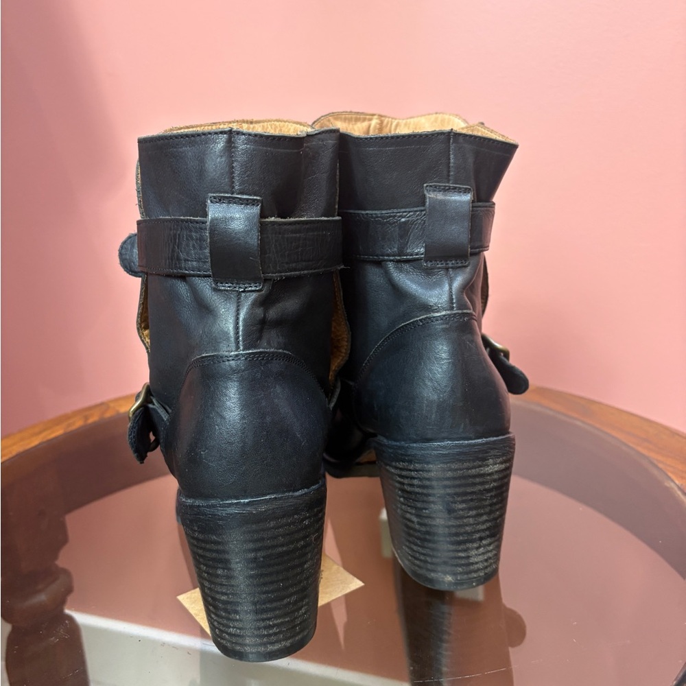 Fiorentini + Baker Leather Harness Ankle Boots | EU 41 (US 10) - Picture 3 of 5